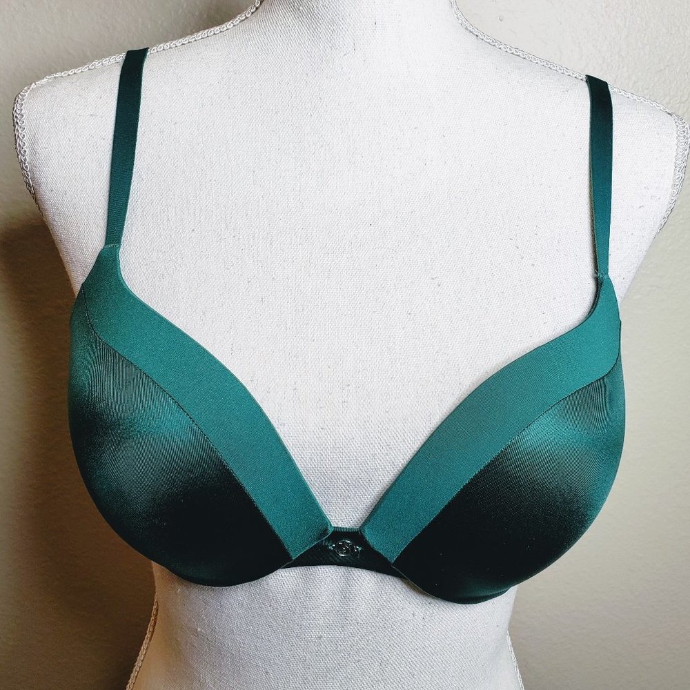 Victoria's Secret Green Strapped Push Up Bra - 32D